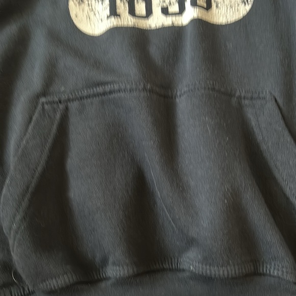 navy blue Breckenridge Colorado hoodie - Picture 2 of 4